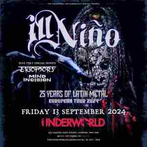 ILL NINO at The Underworld - London in London on 13 Sep