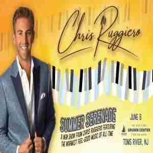 Chris Ruggiero LIVE in Toms River, NJ at the Grunin Center on Sunday, June 9, 2024 in Toms River on 9 Jun