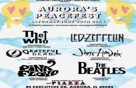 Peacefest - OUTDOOR at Piazza in Aurora on 29 Jun