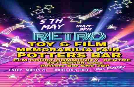 TOY AND FILM MEMORABILIA FAIR in Potters Bar on 5 May