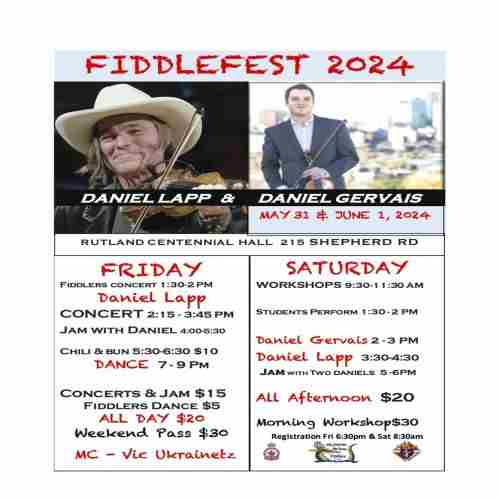 FiddleFest 2024 in Kelowna on 31 May