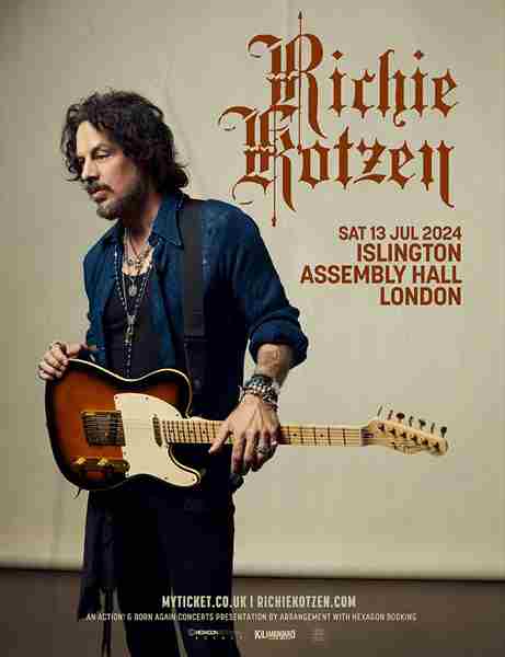 Richie Kotzen - London - Islington Assembly Hall in London on 13 Jul