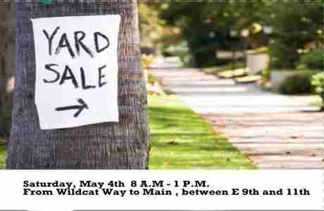 Annual Historic Neighborhood Yard Sale in Washington on 4 May