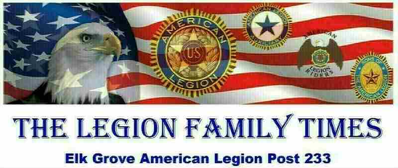 Saturday Post Breakfast-- Elk Grove American Legion Post 233 in Elk Grove on 7 Sep