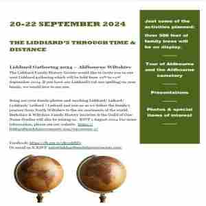 Liddiard Family Gathering in Aldbourne on 21 September 2024