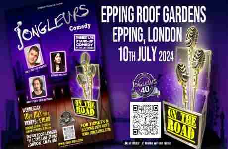 Jongleurs Comedy Club Epping Roof Gardens in Epping on 10 July 2024