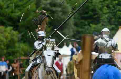 Arundel Castle welcomes back the International Medieval Jousting Tournament in England on 30 July 2024