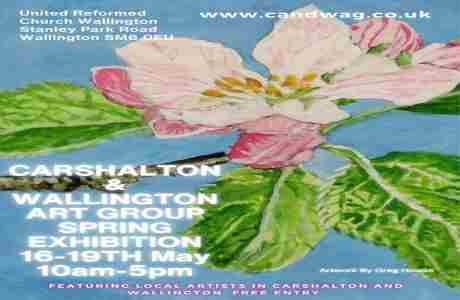 Carshalton and Wallington Spring Art Exhibition in Wallington on 16 May 2024