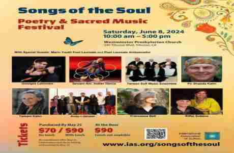 Songs of the Soul - Poetry and Sacred Music Festival in Tiburon on 8 Jun