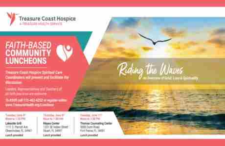 Faith-based Luncheons in Stuart on 6 Jun