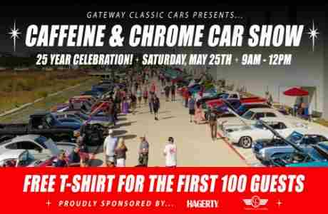 Caffeine and Chrome - Classic Cars and Coffee at Gateway Classic Cars of Nashville in Smyrna on 25 May