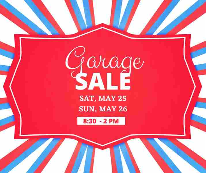 Massive Memorial Day Weekend Garage Sale in Virginia on 25 May