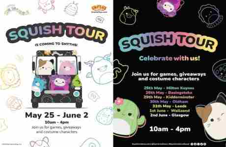 Half-term Squishmallows Squish Tour at Smyths Toys Milton Keynes in Milton Keynes on 25 May