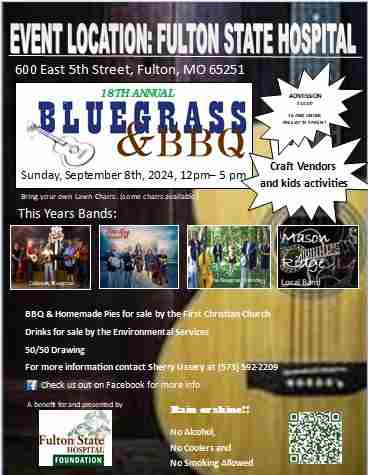 18th Annual Bluegrass and BBQ in Fulton on 8 Sep