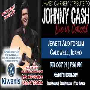 James Garner's Tribute to Johnny Cash in Idaho on 11 Oct