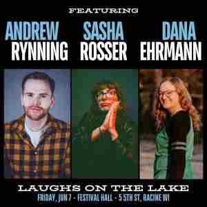 Laughs on the Lake: Comedy with a View in Racine on 07 June 2024