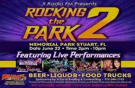 X Radio FM presents "Rocking the Park" in Stuart on 22 Jun