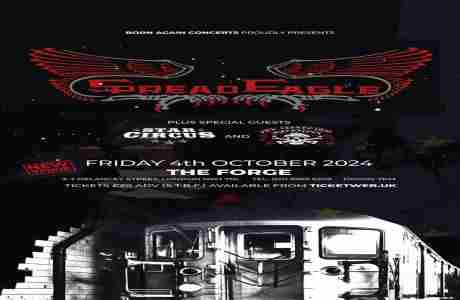 SPREAD EAGLE at The Forge - London | VENUE CHANGE in London on 4 Oct