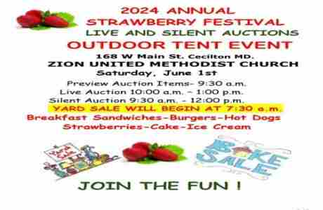 Cecilton UM Parish Strawberry Festival! in Cecilton on 1 Jun