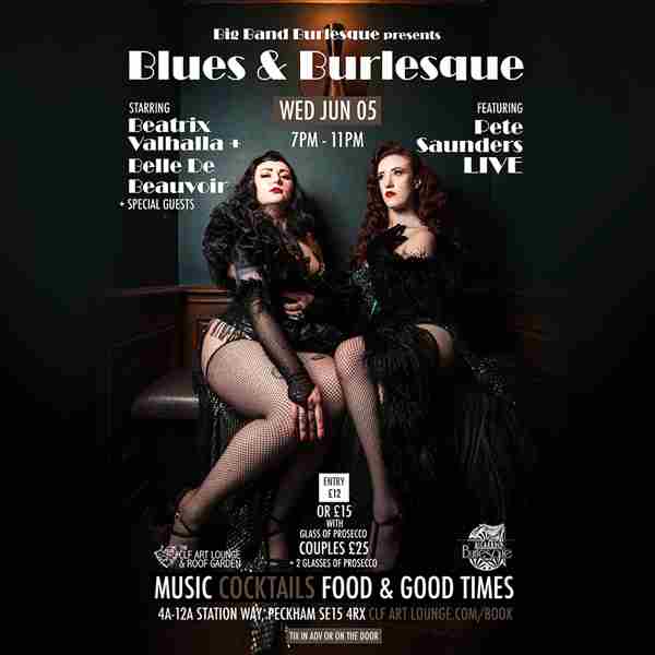 Big Band Burlesque presents Blues and Burlesque in London on 5 Jun