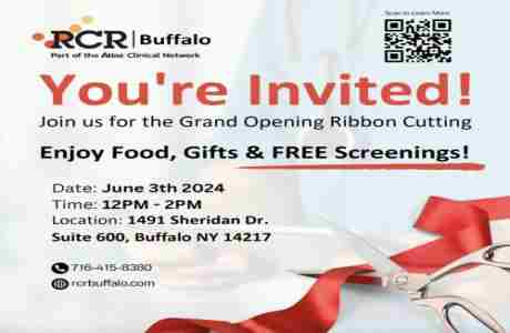 RCR Buffalo Clinical Trials Grand Opening and Ribbon Cutting Celebration in Buffalo on 4 Jun