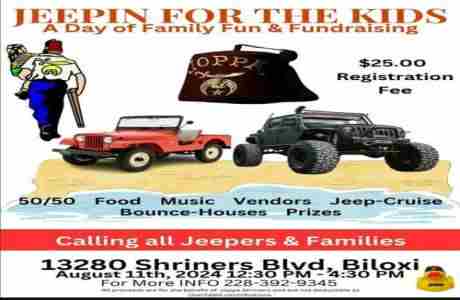 Joppa Jeepin For The Kids in Biloxi on 11 Aug