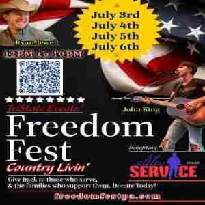 Freedom Fest PA *Where Music Meets Valor* (4-Day Music Revolution) in Newville on 3 Jul