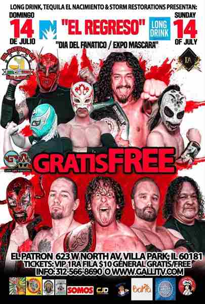 Galli Lucha Libre: Fan Appreciation in Villa Park on 14 Jul