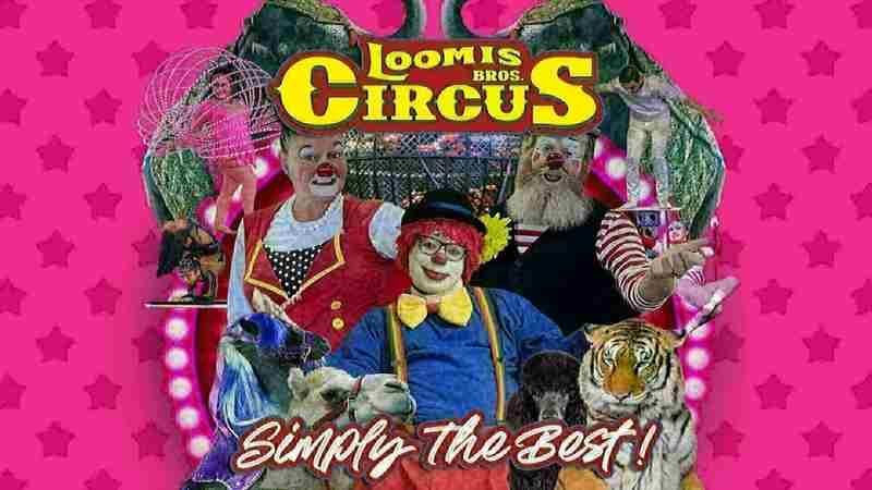 Loomis Bros. Circus 2024 Tour: Raleigh, NC - July 5, 6 & 7 - Hunt Horse Complex @ State Fairgrounds in Raleigh on 5 Jul