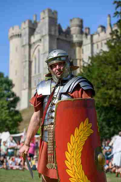 12,000 years to be brought to life at Arundel Castle's Festival of History in England on 24 Aug