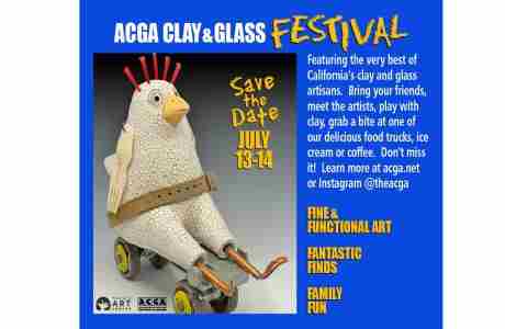 31st Annual ACGA Clay and Glass Festival in Palo Alto on 13 Jul