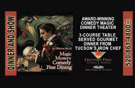 Mystery and Magic Dinner Theater's "Murder at the Magic Show II" June 2024 in Tucson on 15 Jun