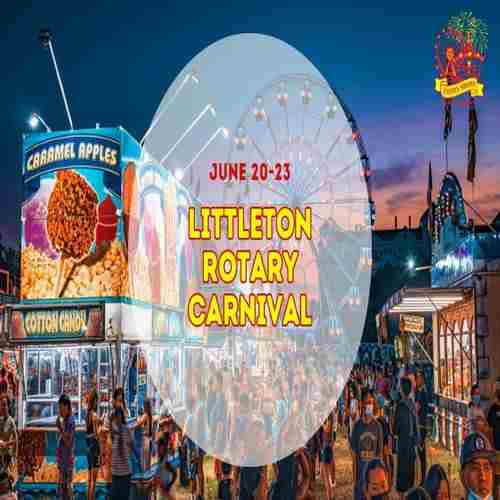 Littleton Rotary Carnival in Massachusetts on 20 June 2024