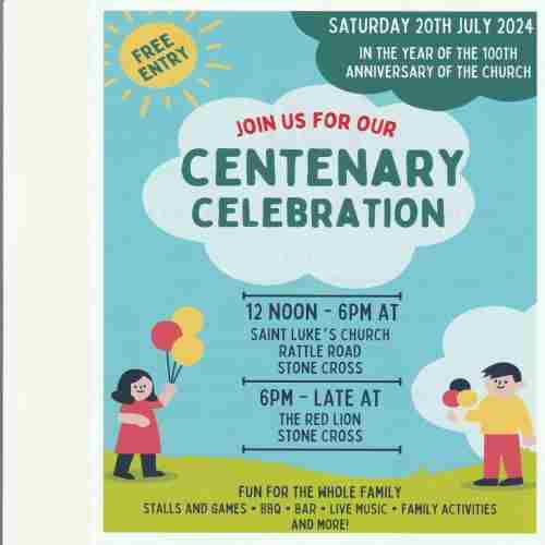 St. Luke's Church Centenary Celebration in Pevensey on 20 Jul