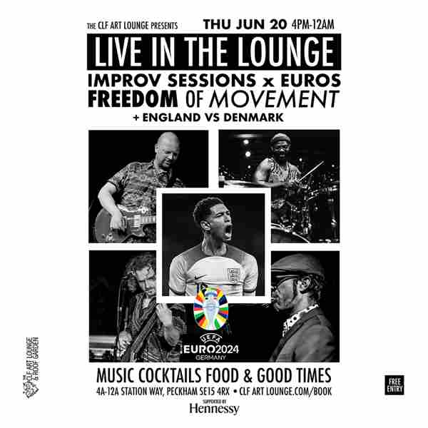 Freedom Of Movement Live In the Lounge Improvisation Session x Euros in London on 20 Jun