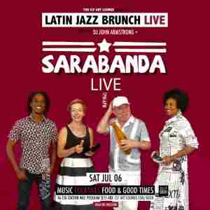 Latin Jazz Brunch Live with Sarabanda (Live) + DJ John Armstrong in London on 6 Jul