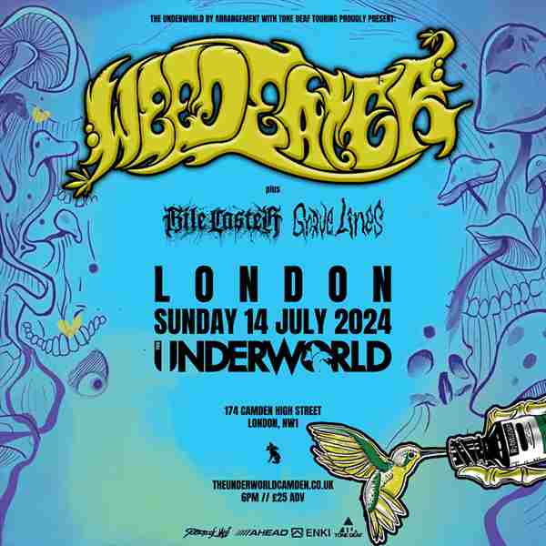 WEEDEATER at The Underworld - London in London on 14 Jul