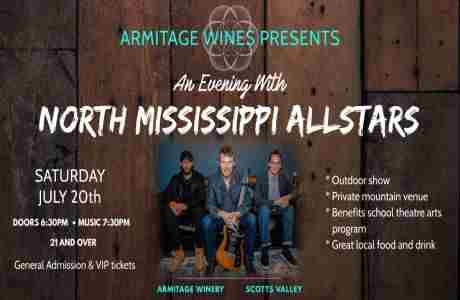 Armitage Wines Presents An Evening With The North Mississippi Allstars July 20 in Scotts Valley in Scotts Valley on 20 Jul