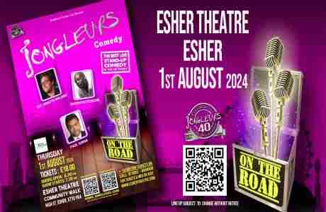 Jongleurs @Esher Theatre in Esher on 1 Aug