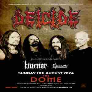 DEICIDE at The Dome - London in London on 11 Aug