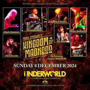 MARK STANWAY'S KINGDOM OF MADNESS at The Underworld - London in London on 8 Dec