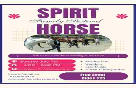 Spirit Horse Family Festival in American Canyon on 07 July 2024