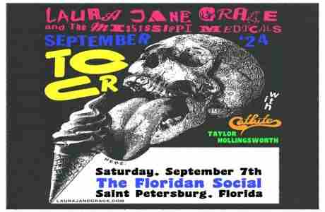 Laura Jane Grace and The Mississippi Medicals with Catbite and Taylor Hollingsworth in St Pete in St  Petersburg on 7 Sep