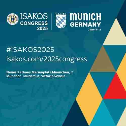 15th Biennial ISAKOS Congress (ISAKOS 2025) in Munchen on 08 June 2025