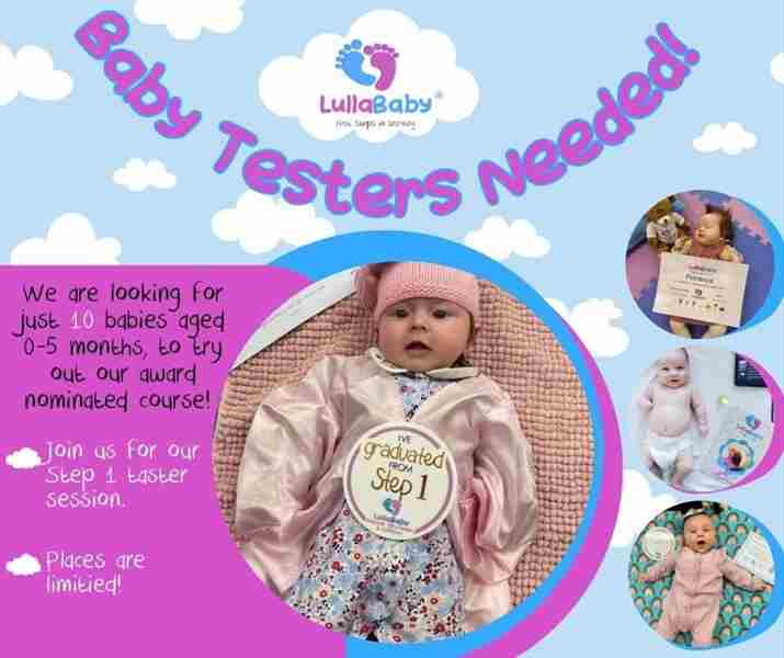 LullaBaby Step 1 Taster 0-5 months in Basingstoke on 26 Jul