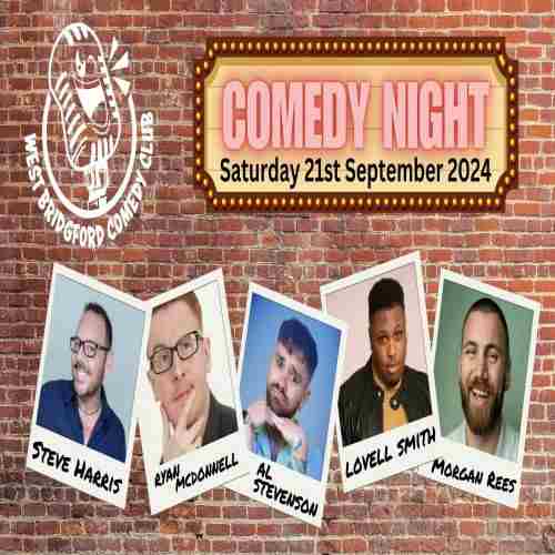 West Bridgford Comedy Club in Nottingham on 21 Sep