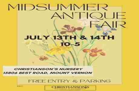 Midsummer Antique Fair in Mount Vernon on 13 Jul