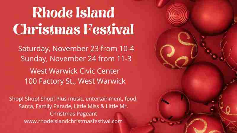 Rhode Island Christmas Festival 2024 in West Warwick on 23 Nov