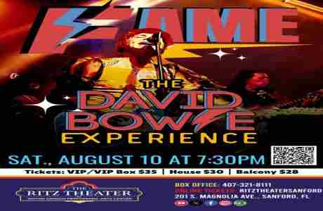 Fame - The David Bowie Experience in Sanford on 10 August 2024