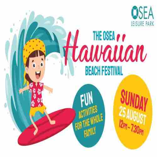 The Osea Hawaiian Beach Festival in Maldon on 25 Aug